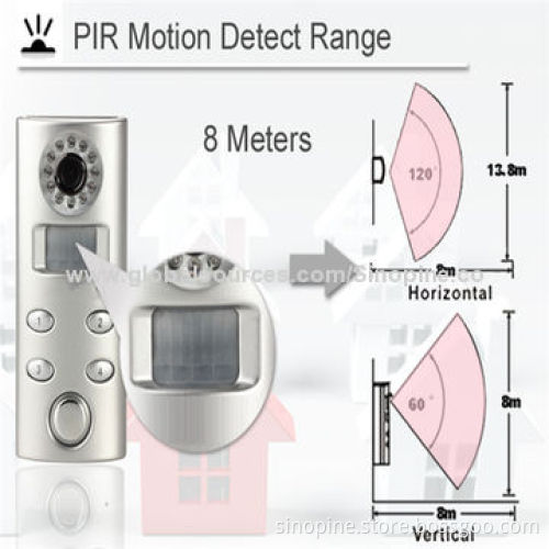CE FCC Wireless Camera Recording Cheap Home Security Alarm